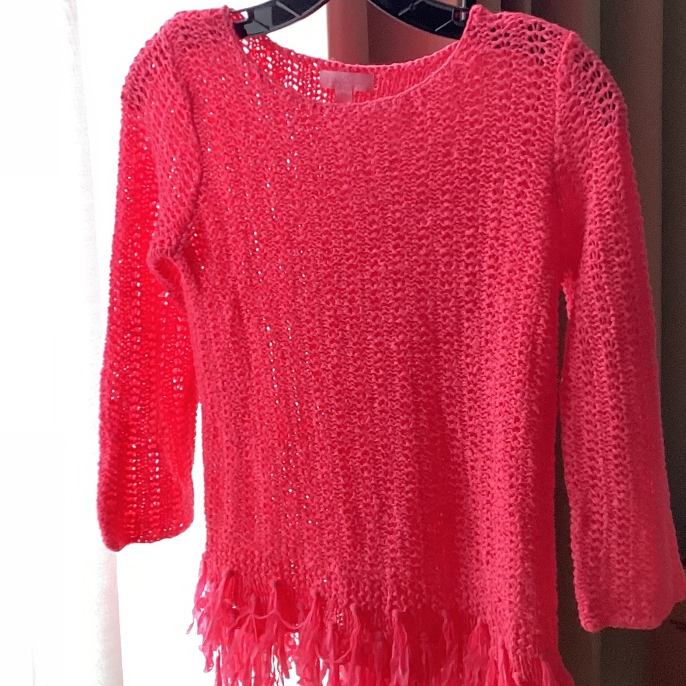 Lily Pulitzer hot pink top size xs